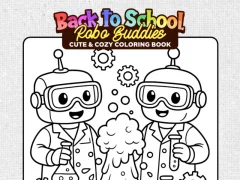 Back to School: Robot Coloring Book — δωρεάν online παιχνίδι