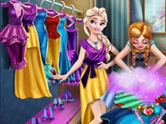 Ice Kingdom Wardrobe Cleaning — δωρεάν online παιχνίδι