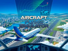 Aircraft Flying Simulator — δωρεάν online παιχνίδι