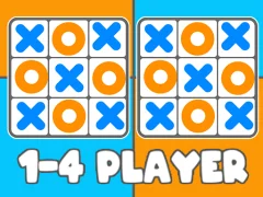 Tic Tac Toe 1-4 Player — δωρεάν online παιχνίδι