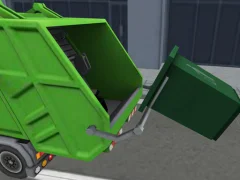 Garbage Sanitation Truck — δωρεάν online παιχνίδι