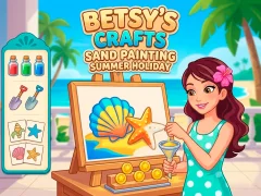 Betsy's Crafts Sand Painting Summer Holiday — δωρεάν online παιχνίδι