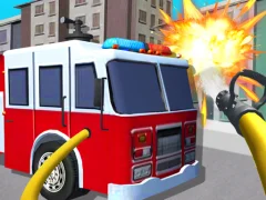 Fire Truck Driving Simulator — δωρεάν online παιχνίδι