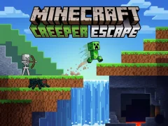 Minecraft Creeper Escape — δωρεάν online παιχνίδι