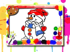 Winter Coloring Book — δωρεάν online παιχνίδι