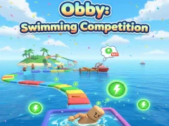 Obby: Swimming competition — δωρεάν online παιχνίδι