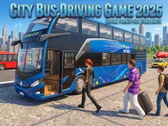 City Bus Driving Game 2025 — δωρεάν online παιχνίδι