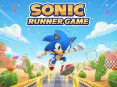 Sonic Runner Game — δωρεάν online παιχνίδι