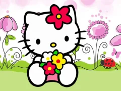 Hello Kitty Jigsaw — δωρεάν online παιχνίδι