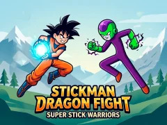 Stickman Dragon Fight - Super Stick Warriors — δωρεάν online παιχνίδι