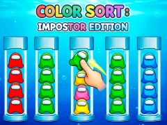 Color Sort: Impostor Edition — δωρεάν online παιχνίδι