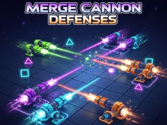 Merge Cannon Defenses — δωρεάν online παιχνίδι