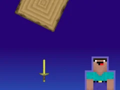 Noob vs Pro But Knife Hit Minecraft — δωρεάν online παιχνίδι