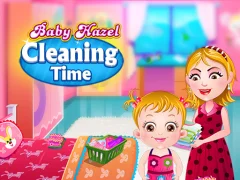 Baby Hazel Cleaning Time — δωρεάν online παιχνίδι