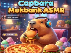 Capybara Mukbang ASMR — δωρεάν online παιχνίδι