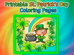 Printable St Patricks Day Coloring Pages — δωρεάν online παιχνίδι