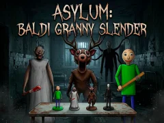 Asylum: Baldi Granny Slender — δωρεάν online παιχνίδι