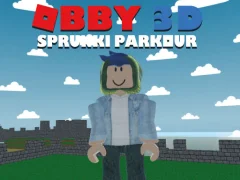 Obby 3D Sprunki Parkour — δωρεάν online παιχνίδι