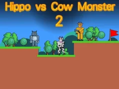 Hippo vs Cow Monster 2 — δωρεάν online παιχνίδι