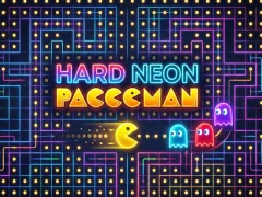 hard neon paccoman — δωρεάν online παιχνίδι