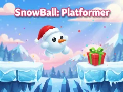 SnowBall: Platformer — δωρεάν online παιχνίδι