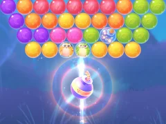 Bubble Queen Cat — δωρεάν online παιχνίδι