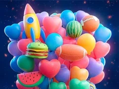 Merge 3D - Match 3 Balloons — δωρεάν online παιχνίδι