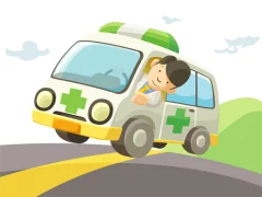 Cartoon Ambulance — δωρεάν online παιχνίδι
