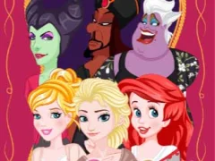 Princess vs Villain Face Swap — δωρεάν online παιχνίδι