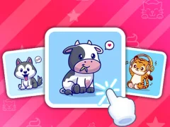 Cute Animal Cards — δωρεάν online παιχνίδι