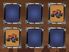 Monster Trucks Memory — δωρεάν online παιχνίδι