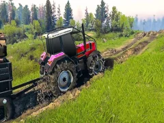 Real Chain Tractor Towing Train Simulator — δωρεάν online παιχνίδι