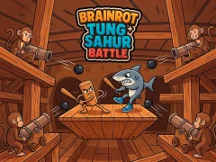 Brainrot Tung Sahur Battle — δωρεάν online παιχνίδι