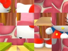 Hello Kitty Video Puzzle — δωρεάν online παιχνίδι