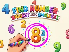 Find Number Biggest and Smallest — δωρεάν online παιχνίδι
