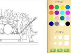 Dinosaur Coloring Book For Kids — δωρεάν online παιχνίδι