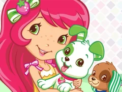 Strawberry Shortcake Puppy Care — δωρεάν online παιχνίδι