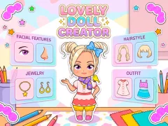 Lovely Doll Creator — δωρεάν online παιχνίδι
