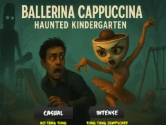 Ballerina Cappuccina Haunted Kindergarten — δωρεάν online παιχνίδι