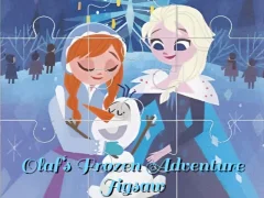 Olaf‘s Frozen Adventure Jigsaw — δωρεάν online παιχνίδι
