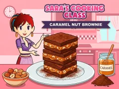 Sara`s Cooking Class Caramel Nut Brownie — δωρεάν online παιχνίδι
