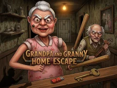 Grandpa And Granny Home Escape — δωρεάν online παιχνίδι