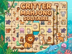 Critter Mahjong Solitaire — δωρεάν online παιχνίδι