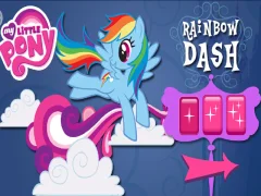 Rainbow Dash's Cloud Bump — δωρεάν online παιχνίδι
