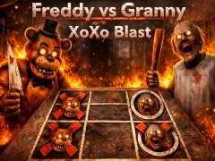 Freddy vs Granny XoXo Blast — δωρεάν online παιχνίδι