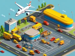 Taxi Empire Airport Tycoon — δωρεάν online παιχνίδι