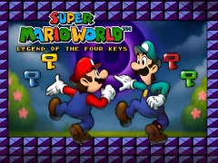 Super Mario World Legend of the Four Keys — δωρεάν online παιχνίδι