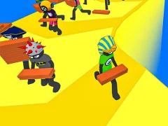 Stickman Planks Fall — δωρεάν online παιχνίδι