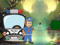 Monkey Caught Thief Fox — δωρεάν online παιχνίδι