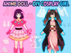 Anime Doll - DIY Cosplay Girl — δωρεάν online παιχνίδι